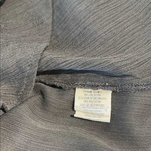 Sheer Black Sleeveless Top - Picture 7 of 7